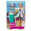 Barbie Profissões Conjunto Dentista Loira - Mattel