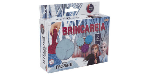 Kit Areia de Brincar Caixa Frozen Cores Sortidas - Toyng